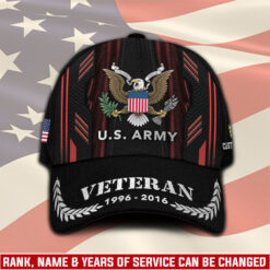 US Army, E 7 Army Sergeant First Class - Classic Cap