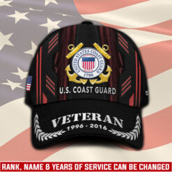 US Coast Guard, E 8 Gold - Classic Cap