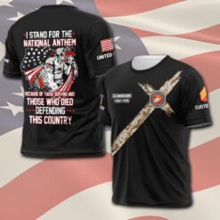 US Marine Corps, Honor The Fallen - T-Shirt