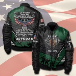 US Army, Always Remember, Never Forget - Bomber Jacket