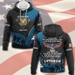 US Coast Guard, Honor, Duty, Service - Hoodie