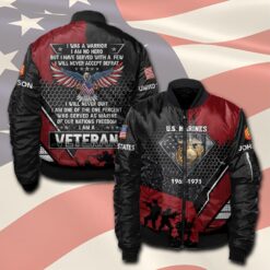 US Marine Corps, Lest We Forget - Bomber Jacket