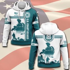 US Coast Guard, Honoring All Who Served - Hoodie