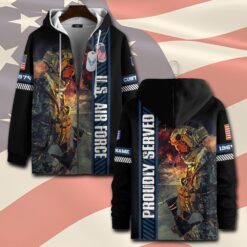 US Air Force , O 5 Air Force Lieutenant Colonel - Zip Hoodie