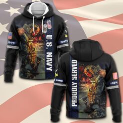 US Navy, Honoring All Who Served - Hoodie