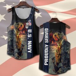 US Navy, Honor The Fallen - Tank-Top