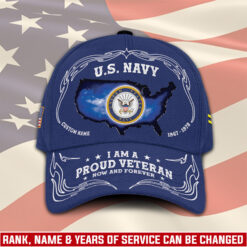 US Navy, E 2 Blue - Classic Cap