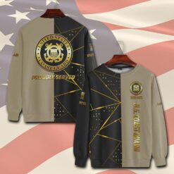 US Coast Guard, Honor, Duty, Service - Sweatshirt