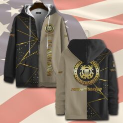 US Coast Guard, Always Ready - Zip Hoodie