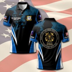 US Coast Guard, Born Ready - Polo Shirt