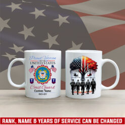 US Coast Guard, Served With Pride - White Mug 15oz