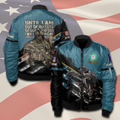 US Coast Guard, Lest We Forget - Bomber Jacket