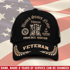 US Navy, No One Fights Alone - Classic Cap