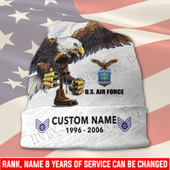 US Air Force , Honoring All Who Served - Full-Printed Beanie Hat