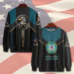 US Coast Guard, E 6 Gold - Sweatshirt