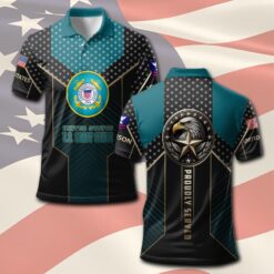 US Coast Guard, Defender of Freedom - Polo Shirt