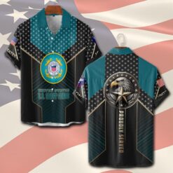 US Coast Guard, E 3 White - Short Sleeve Button Shirt