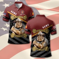 US Marine Corps, Defender of Freedom - Polo Shirt