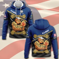 US Navy, Proud Veteran - Hoodie