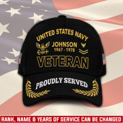 US Navy, Proud To Have Served - Classic Cap