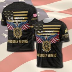 US Army, Honor, Duty, Service - T-Shirt
