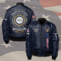 Navy Rating, E 2 White - Bomber Jacket