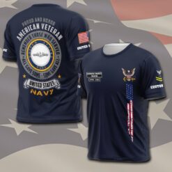 Navy Rating, Freedom Over Fear - T-Shirt