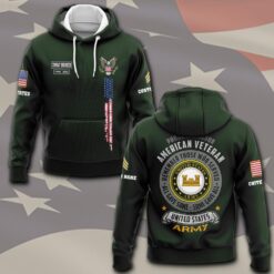 Army Branch, E 4 Army Corporal - Hoodie