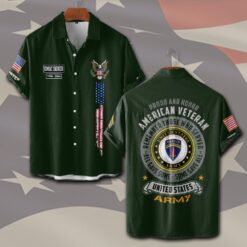 Army Division, E 4 Army Corporal - Short Sleeve Button Shirt