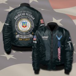 Air Force Command, No One Fights Alone - Bomber Jacket