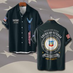 Air Force Command, Lest We Forget - Short Sleeve Button Shirt
