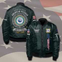 Coast Guard Rating, E 6 Gold - Bomber Jacket