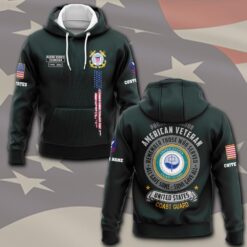 Coast Guard Rating, Duty, Honor, Country - Hoodie