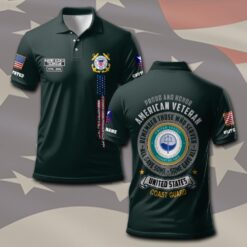 Coast Guard Rating, E 7 Gold - Polo Shirt