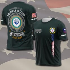 Coast Guard Rating, E 4 Red - T-Shirt