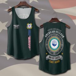Coast Guard Rating, Duty, Honor, Country - Tank-Top