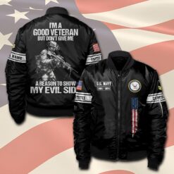 US Navy, Always Courageous - Bomber Jacket