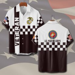 US Marine Corps, Lest We Forget - Short Sleeve Button Shirt