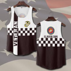 US Marine Corps, Land Of The Free, Because Of The Brave - Tank-Top