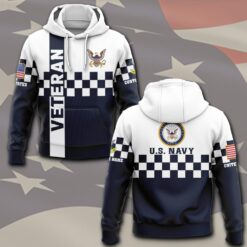 US Navy, E 9 Gold - Hoodie