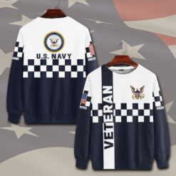 US Navy, E 2 White - Sweatshirt