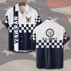 US Navy, Freedom Isn't Free - Short Sleeve Button Shirt