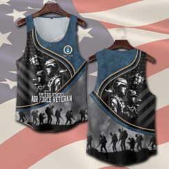 US Air Force , Land Of The Free, Because Of The Brave - Tank-Top