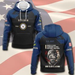 US Navy, Freedom Over Fear - Hoodie