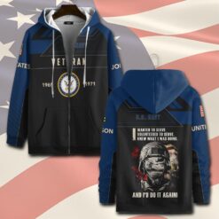 US Navy, Remember - Honor - Respect - Zip Hoodie
