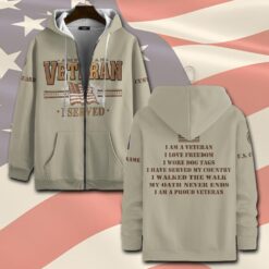 US Coast Guard, Born Ready - Zip Hoodie
