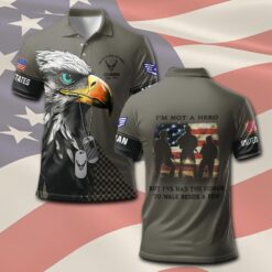 US Air Force , Served With Pride - Polo Shirt