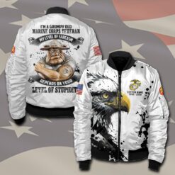 US Marine Corps, Honor The Fallen - Bomber Jacket
