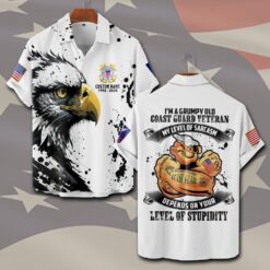 US Coast Guard, Second To None - Short Sleeve Button Shirt