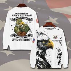 US Army, Proud Veteran - Sweatshirt